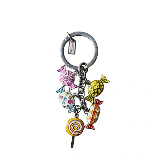 Coach Vintage Candy Keychain/Bag Charm - Picture 1 of 8